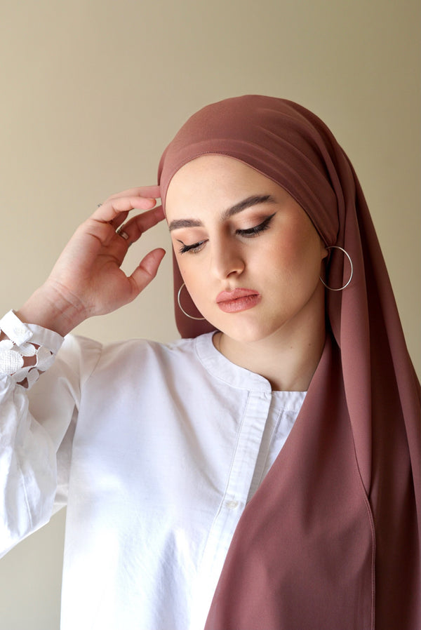 Chiffon Hijab - Macchiato