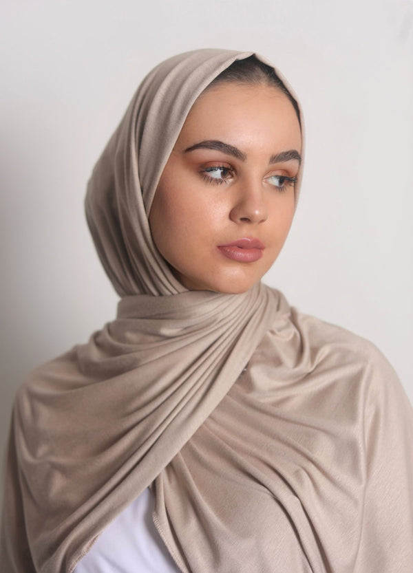Jersey Hijab - Dreamy Beige
